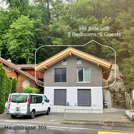 Apartment Hillside Loft, 2 Bedrooms, Max 5 Guests *