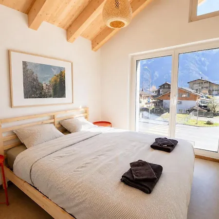 Hillside Loft, 2 Bedrooms, Max 5 Guests Apartment Ringgenberg